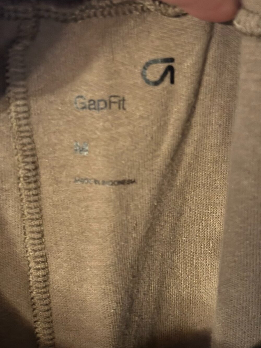Gap Fit Men's Tan Cargo Jogger SZ: M - Picture 11 of 11